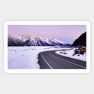 Mountain road Sticker